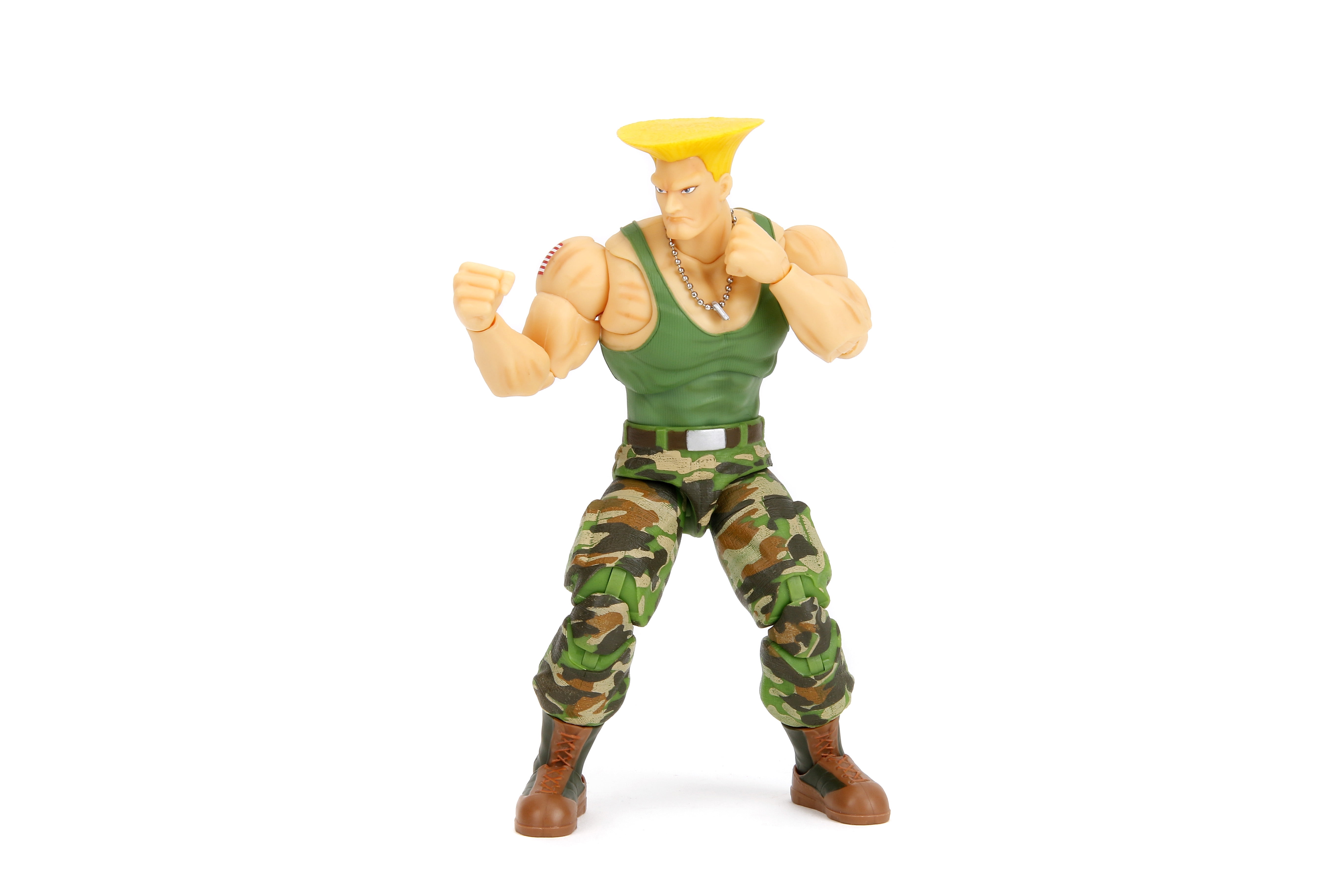 Jada Toys Street Fighter II Guile Action Figure – 1:12 Scale