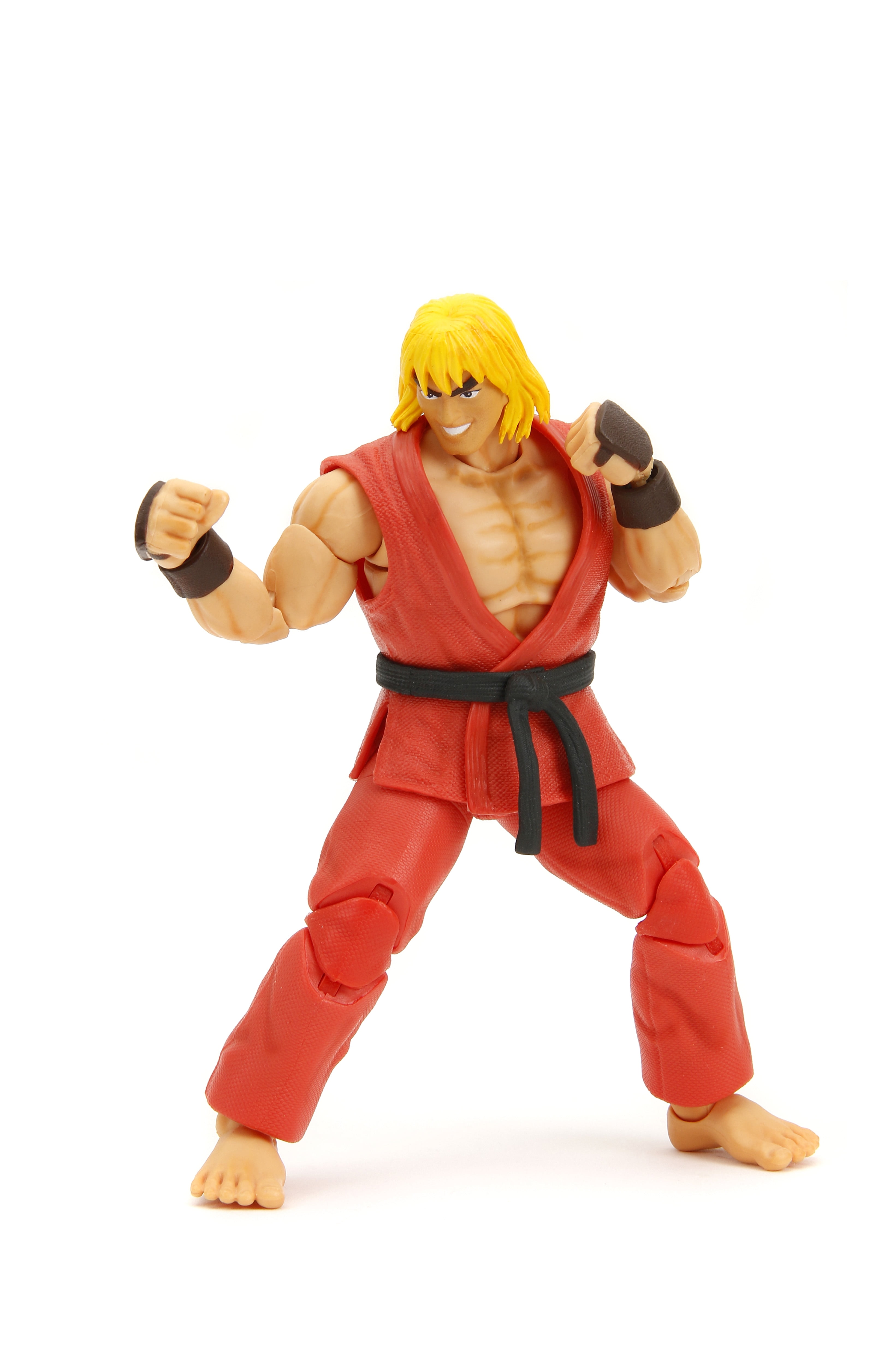 Jada Ultra Street Fighter II Ken Action Figure, 1:12 Scale Jada Ultra Street Fighter II Ken Action Figure, 1:12 Scale