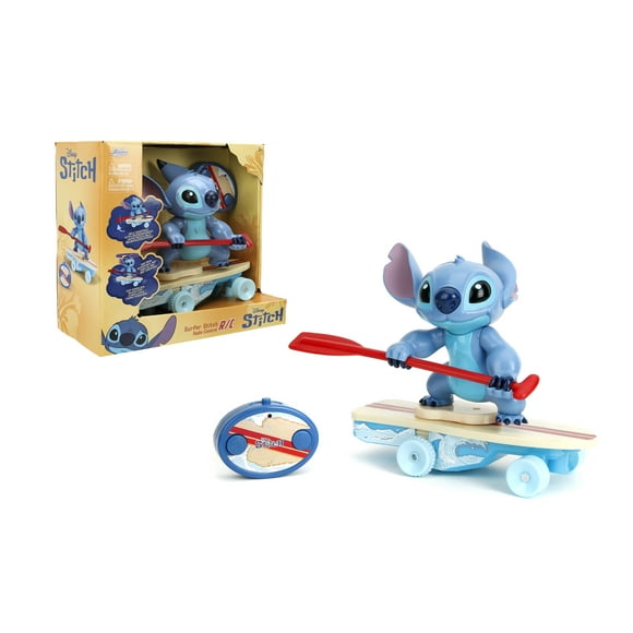 Jada Toys Radio Control Car with 360 Spin, Disney Lilo and Stitch, Ages 3 and up
