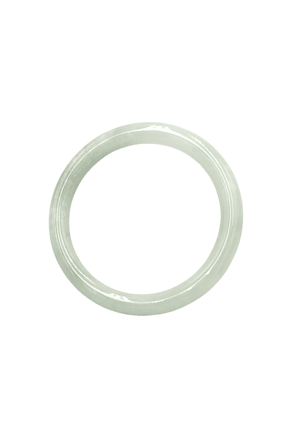 Jade Bangle 48–72mm | YingMart Natural-Colour Jade Purple Green Gift for Her Mom Sister Mens Grandma (SizeAdvice)