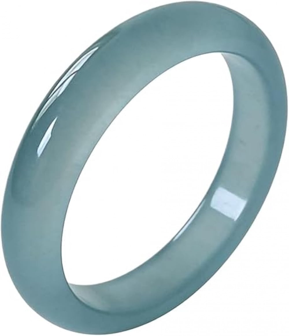 Jade Bangle Bracelet, Light Blue-Green Jade Stone,Natural Jade Bangle Bracelet for Women Classcial Retro Chinese Style Hand Jade Bracelets with Gift Box
