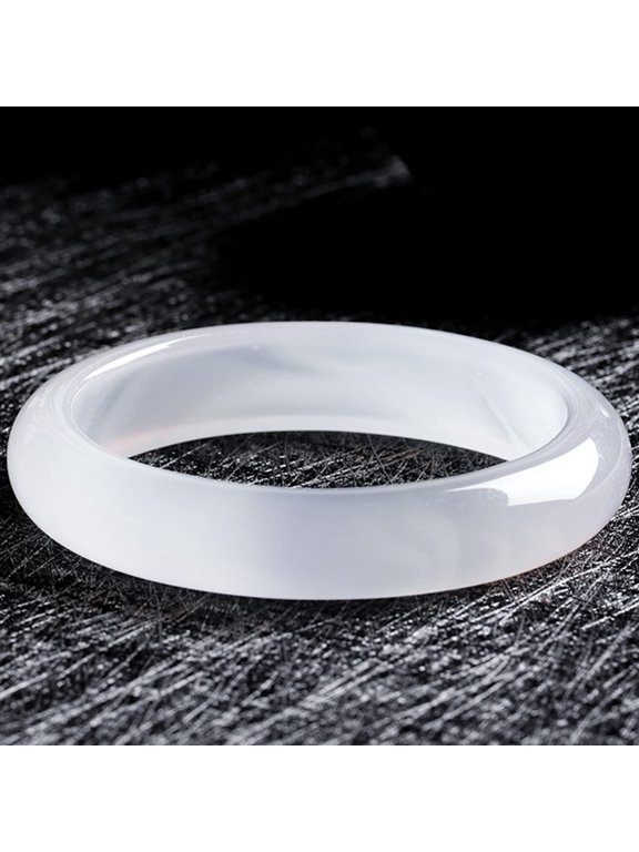 Jade Bracelet For Womens Simple Style Natural Jade Bangle Handmade Crafts,Anniversary,Valentine's Day,Birthday,Mother's Day,54-62mm,62mm