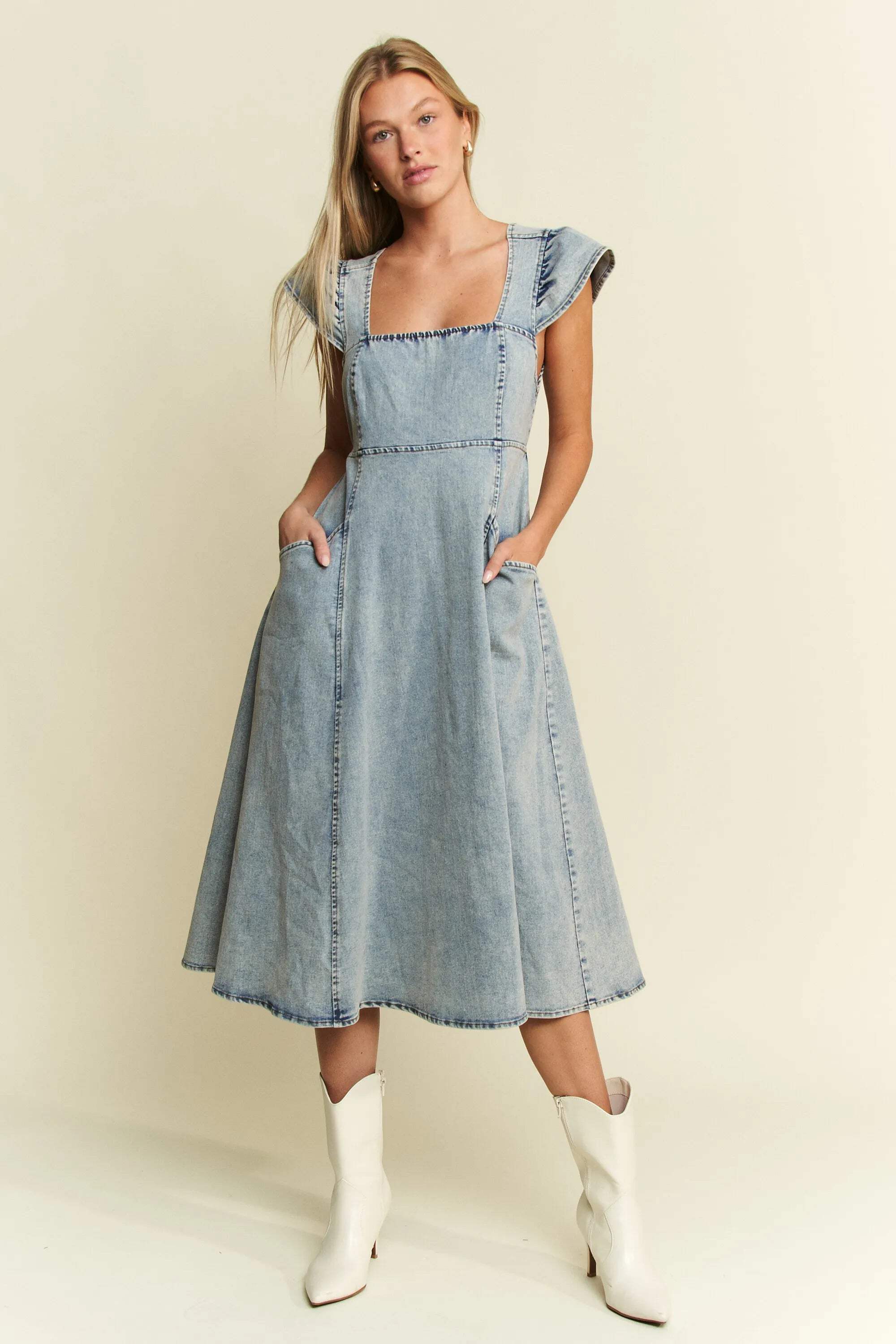 Plus Size Floral Janae Midi