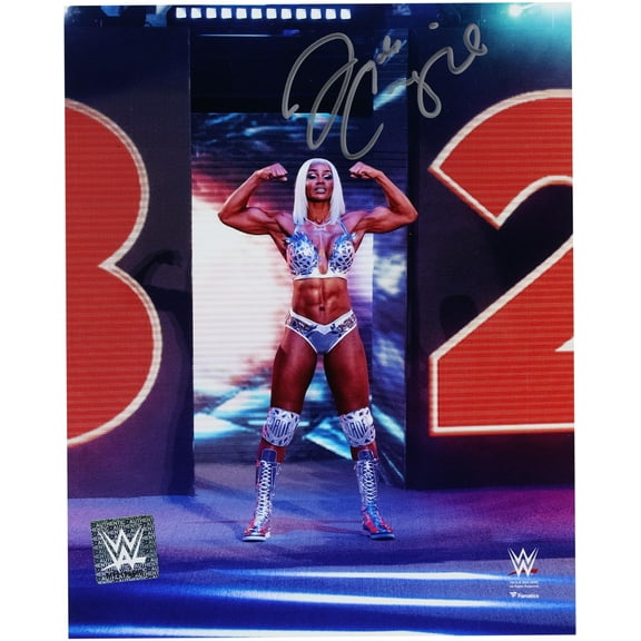 Jade Cargill WWE Autographed 8" x 10" 2024 Royal Rumble Entrance Photograph - Fanatics Authentic Certified