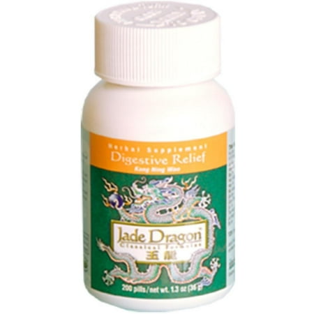 Jade Dragon Digestive Relief 200 ct JD1910 ME