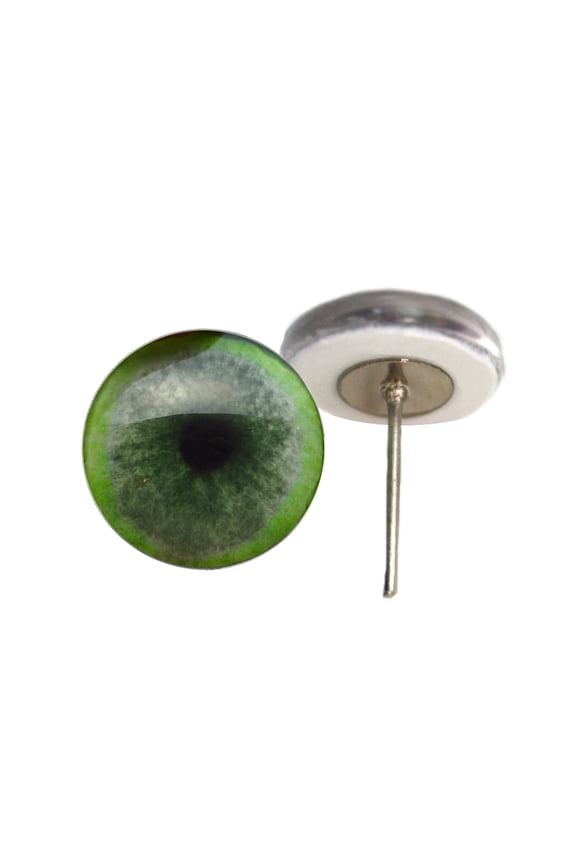 Jade Green Jaguar on Wire Pin Posts