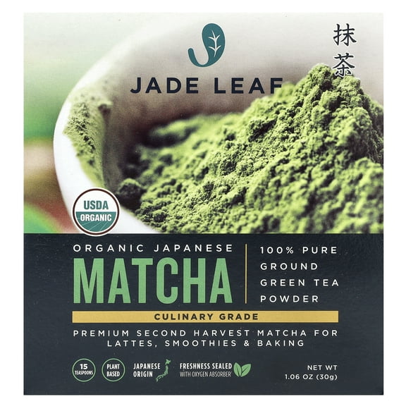 Jade Leaf Matcha Organic Japanese Matcha, 1.06 oz (30 g)