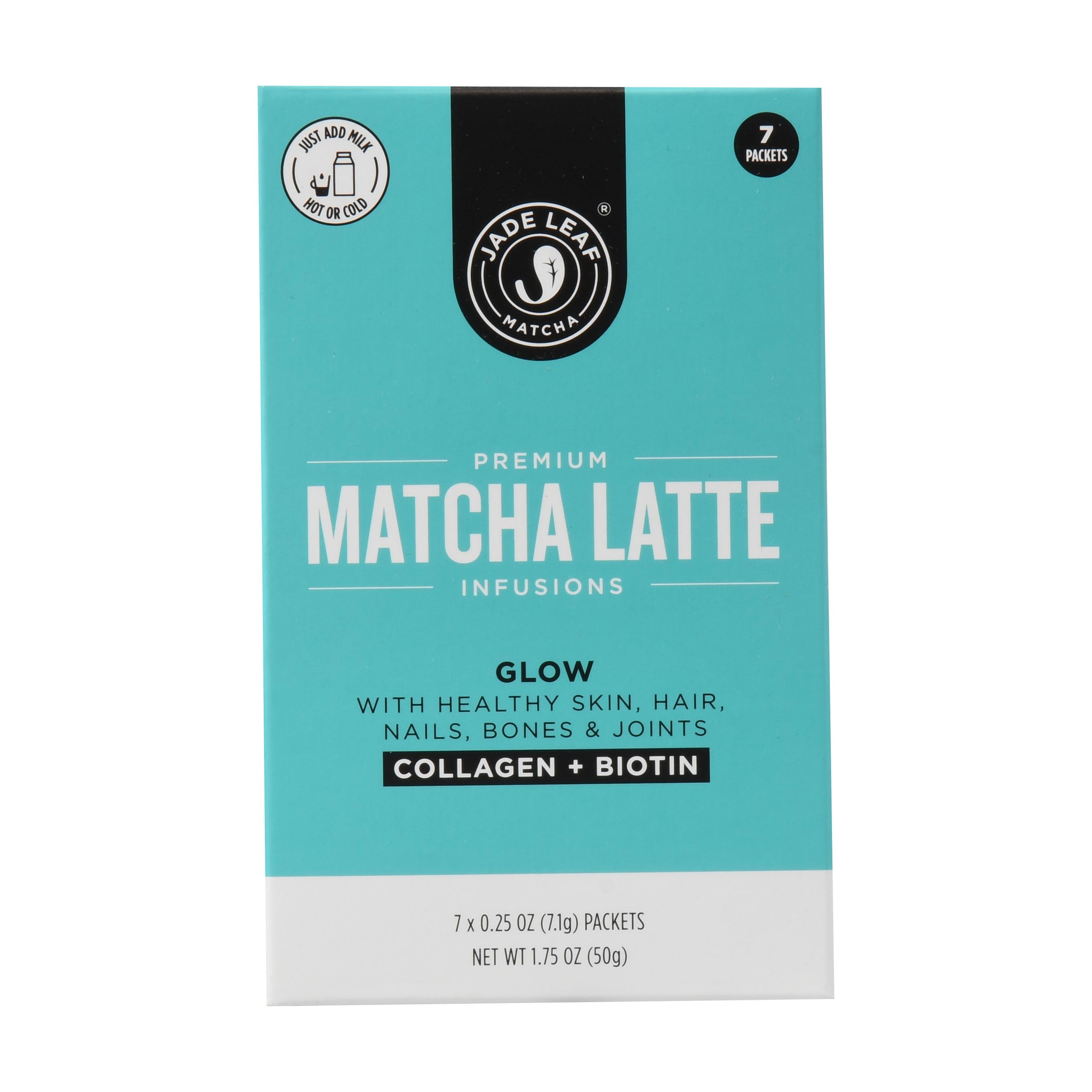 Jade Leaf Matcha, Premium Matcha Latte Infusions, Powdered Tea, GLOW