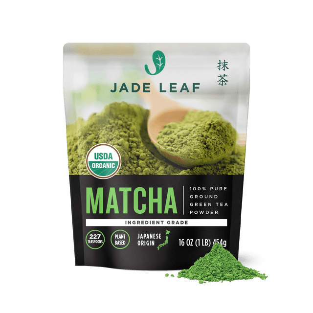 Jade Leaf - Organic Japanese Matcha Green Tea Powder, Ingredient Grade ...