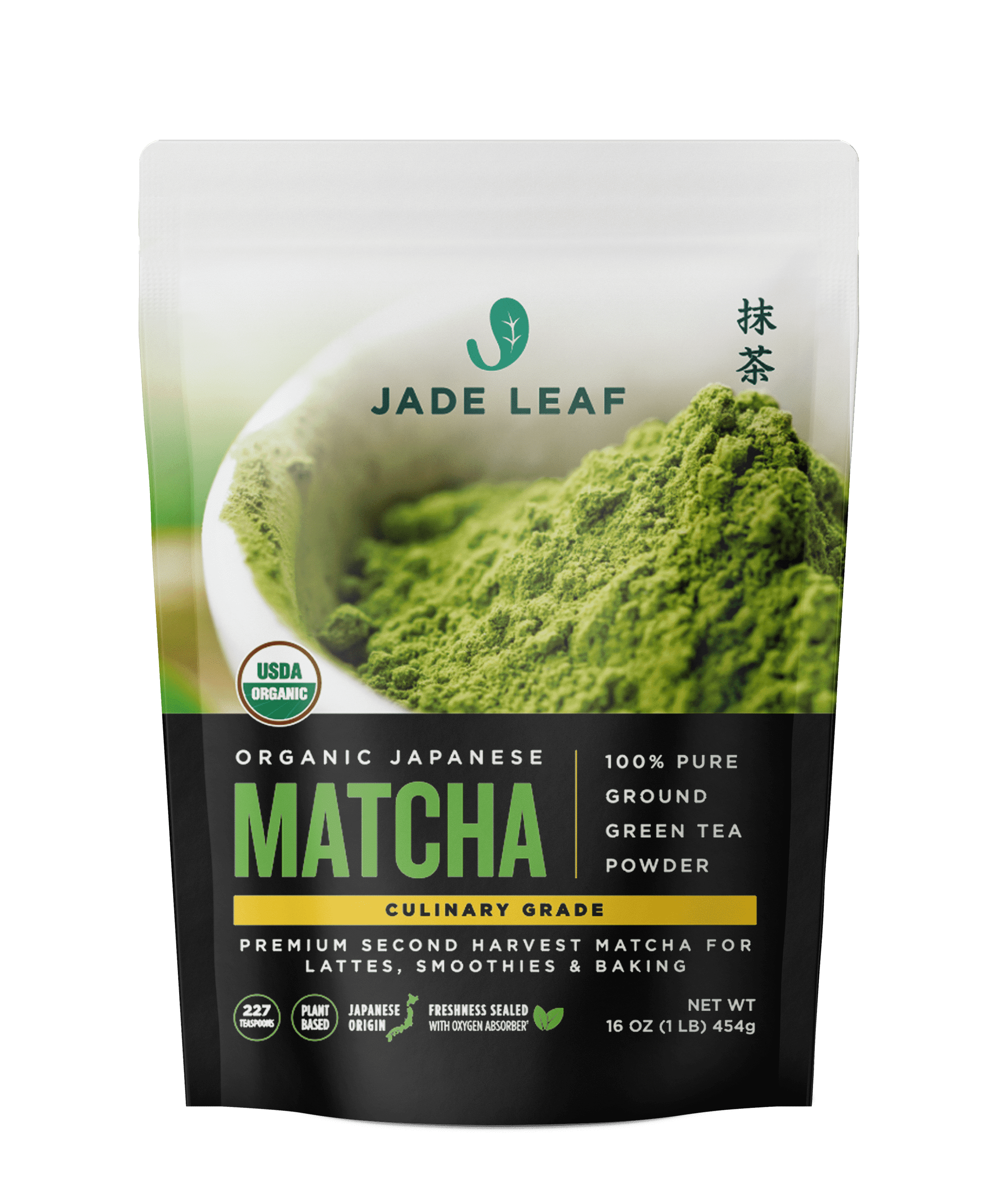 Jade Leaf Organic Culinary Matcha US (16oz) Pouch