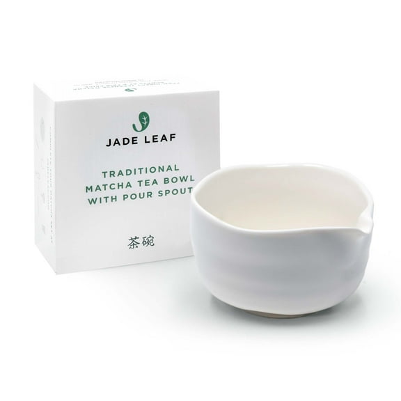 Jade Leaf Matcha Porcelain Bowl
