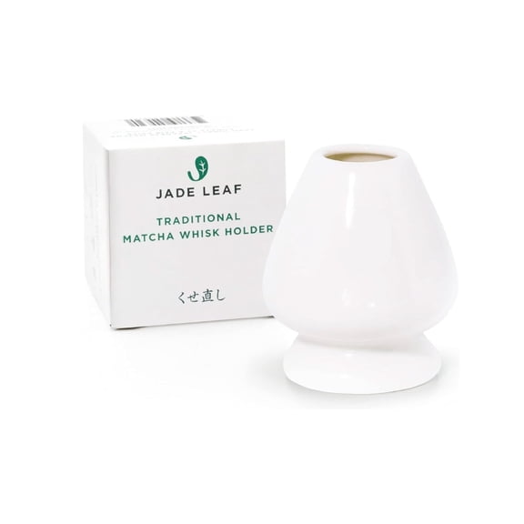 Jade Leaf Matcha Porcelain Whisk Holder