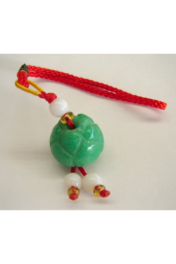 Jade Lotus Charm