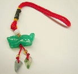 FENG SHUI IMPORT Jade Lucky Charms - Chinese Dragon Charms