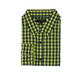 thumbnail image 1 of Jade Marlin Slim-Fit Plaid Cotton Flannel Shirt, 1 of 1