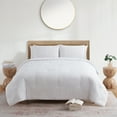 thumbnail image 1 of Jade + Oake Ridney 3-Piece White Striped Comforter Set, King, 1 of 9