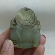 Jade Old Xiuyu High Ancient Jade Handle Pendant Old Jade Maitreya Buddha