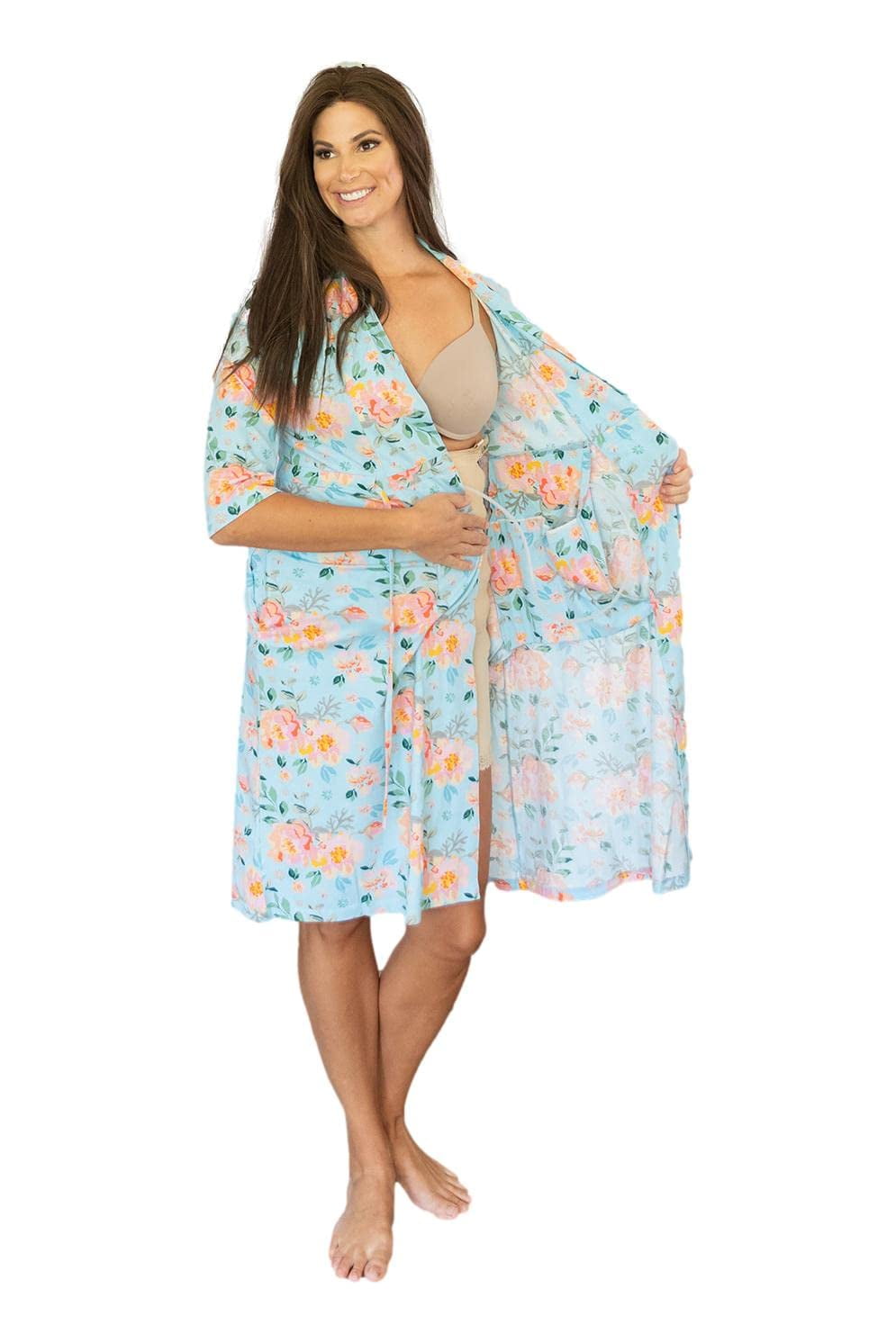 Jade Post Surgery Robe Women Recovery Robe, Surgery Recovery Robe, Breast Cancer Recovery Robe