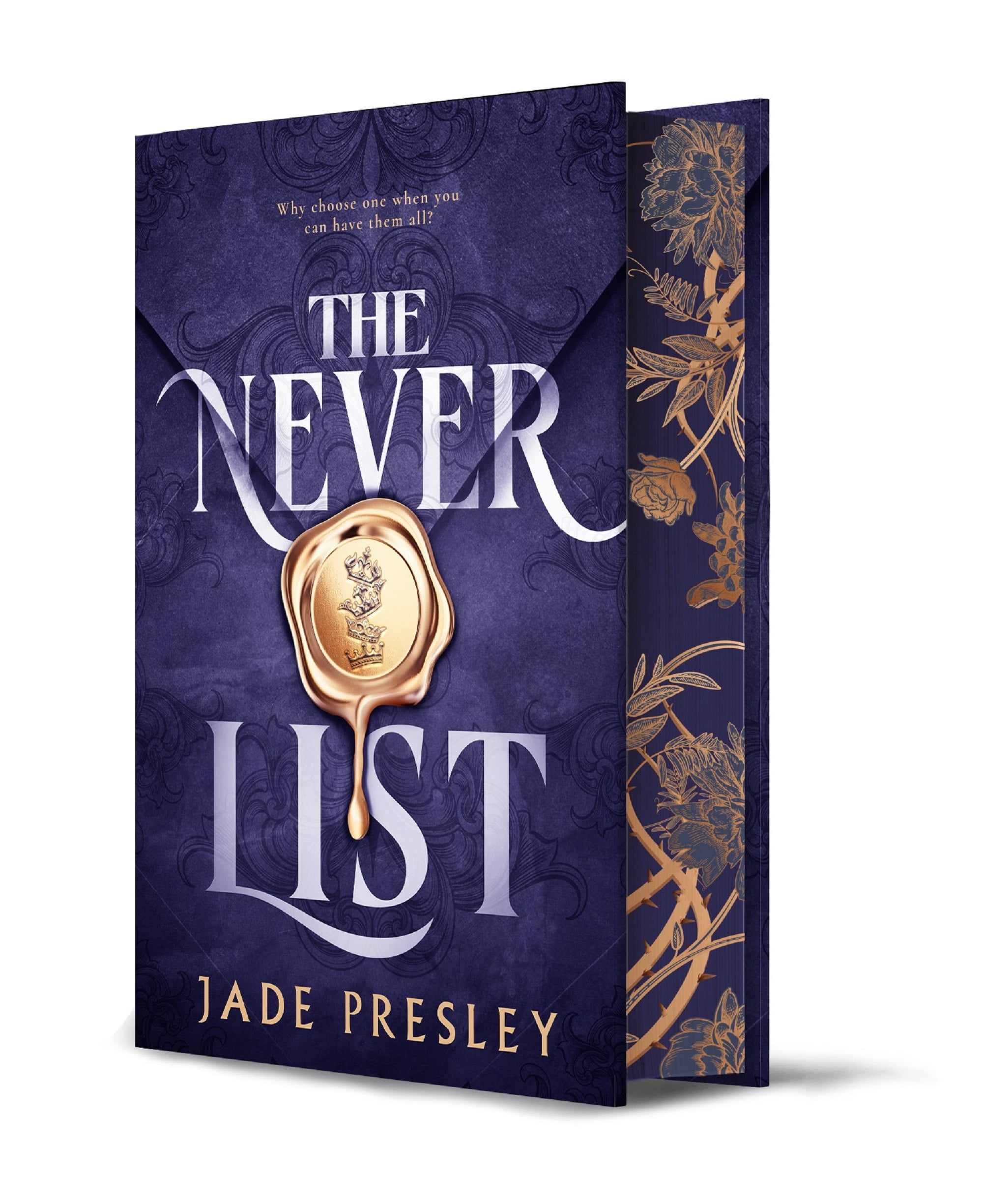 Jade Presley, Hardcover, The Never List Deluxe Limited Edition