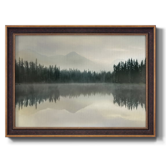 Jade Reflection Premium Framed Canvas- Ready to Hang