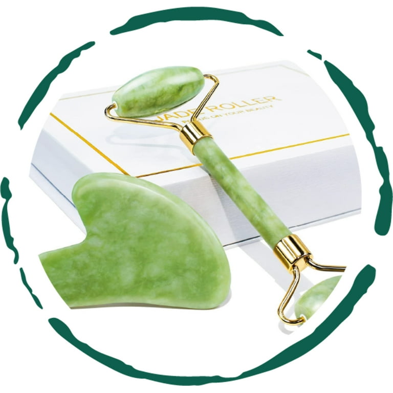Jade Roller & Gua Sha Gift Box Jade Roller & Gua Sha Gift Box