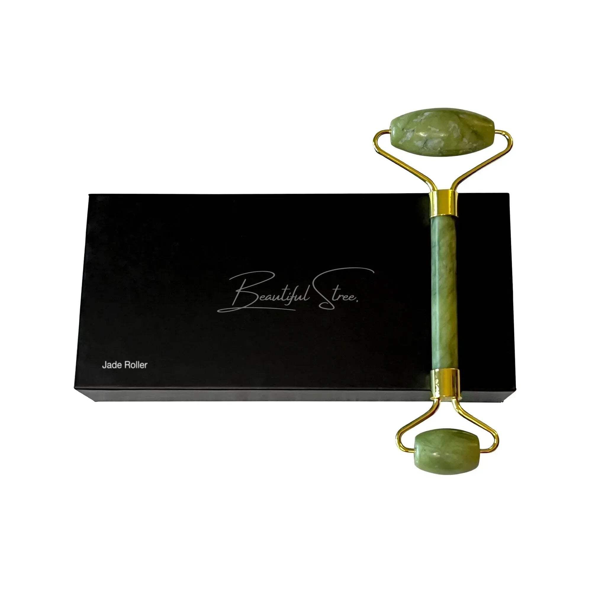 Jade Roller | Natural Stone Facial Tool for Glowing, Detoxed Skin