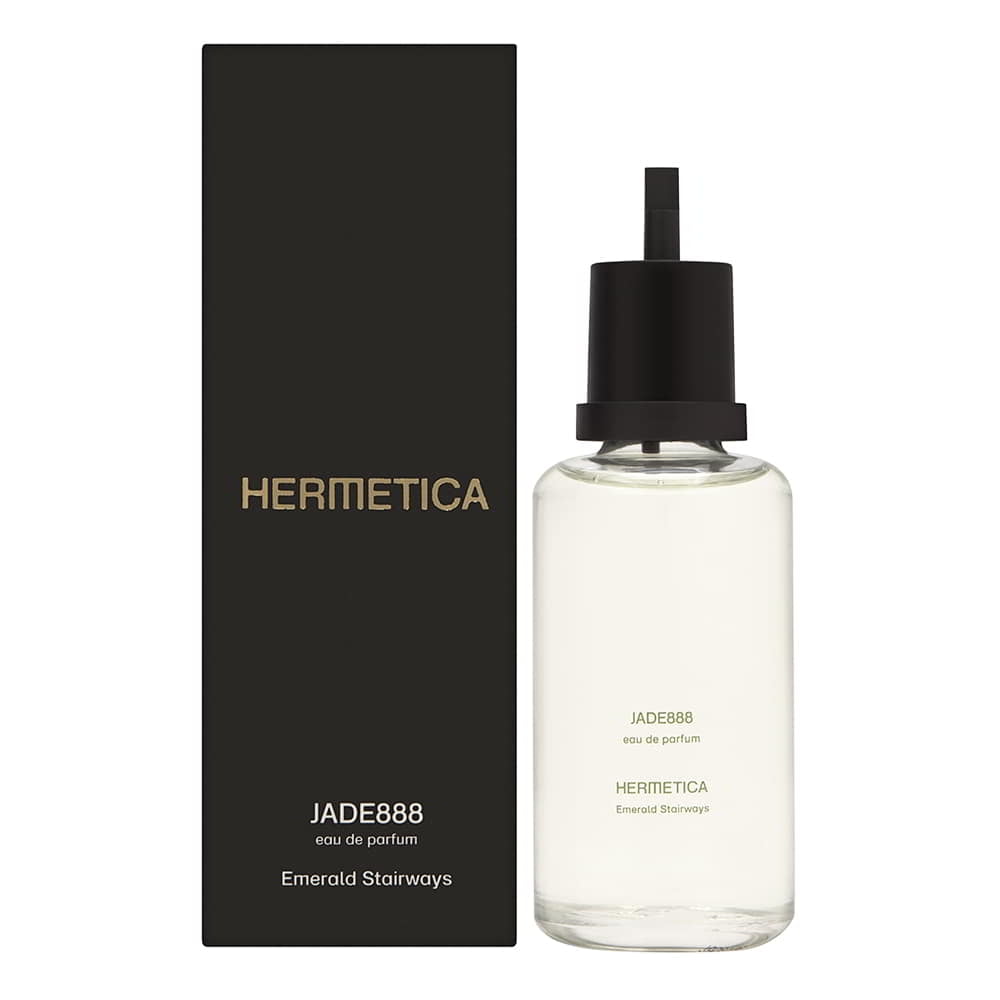 Jade888 by Hermetica Eau De Parfum Refill 3.3oz/100ml Splash New With
