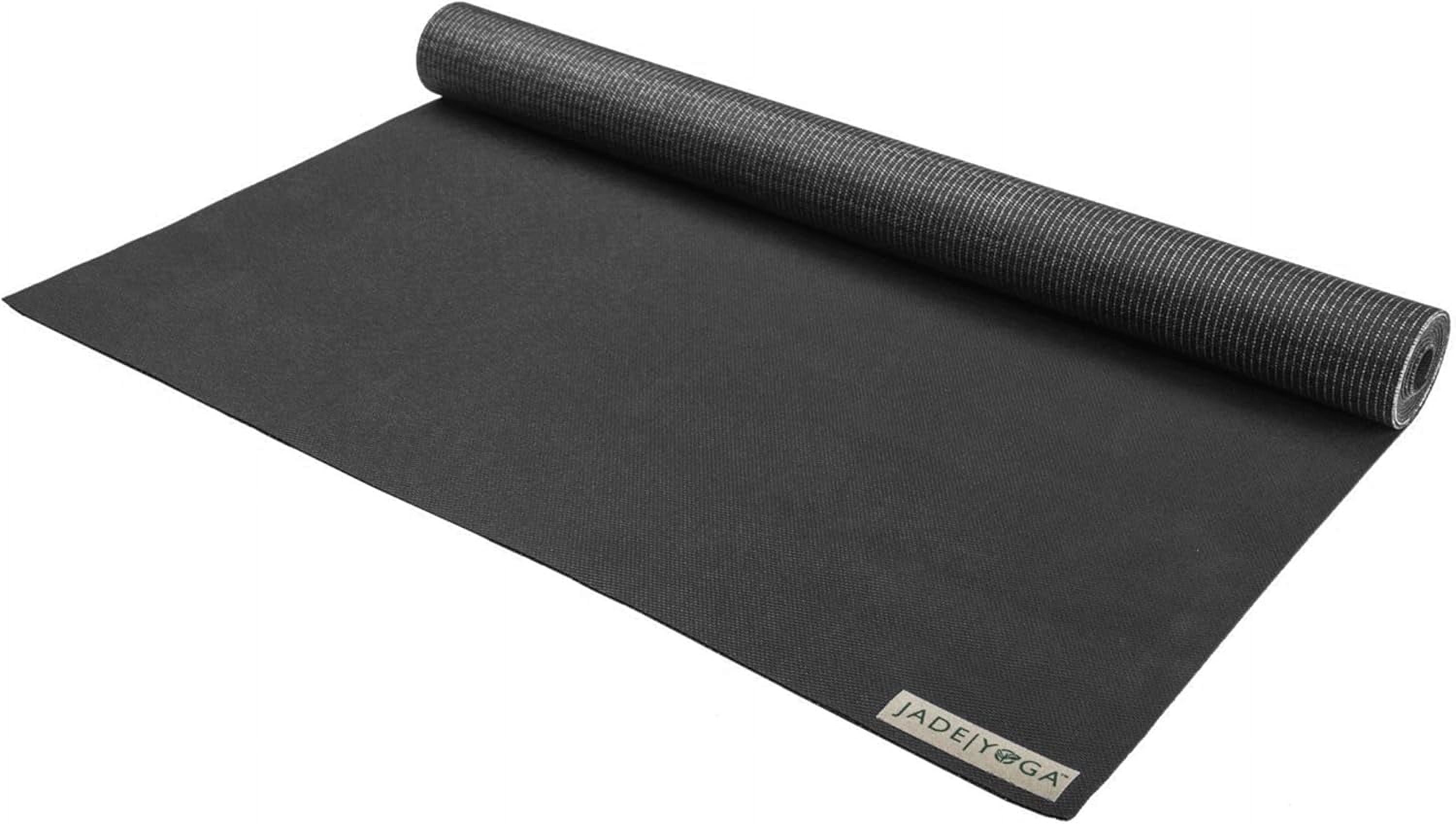 JadeYoga Voyager Yoga Mat, Black