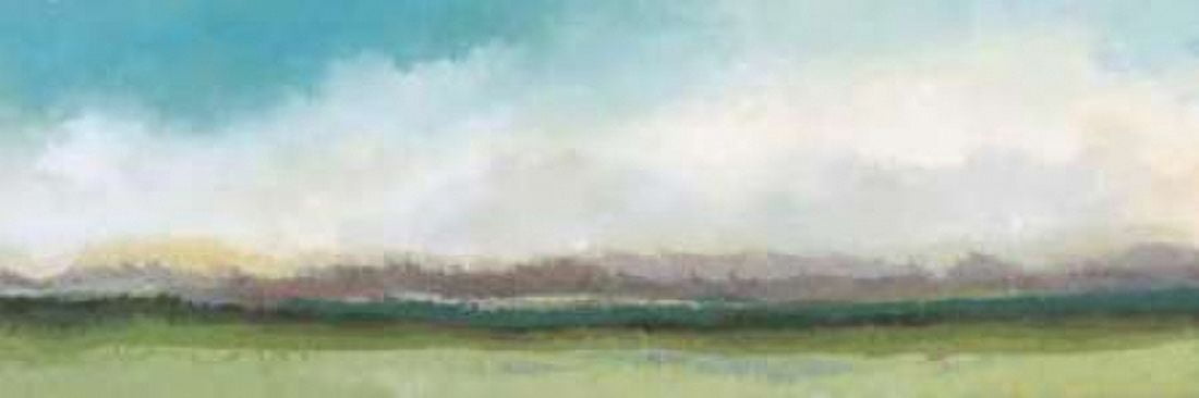 Jaded Earth II Canvas Art - Tita Quintero (8 x 24)