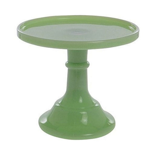 Jadeite 6" Glass Cake Stand - By Mosser Glass