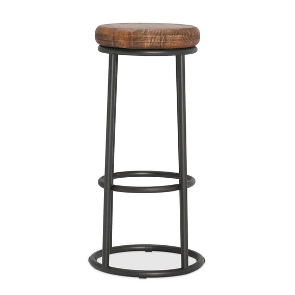Jaden 30" Bar Stool Brown/Iron