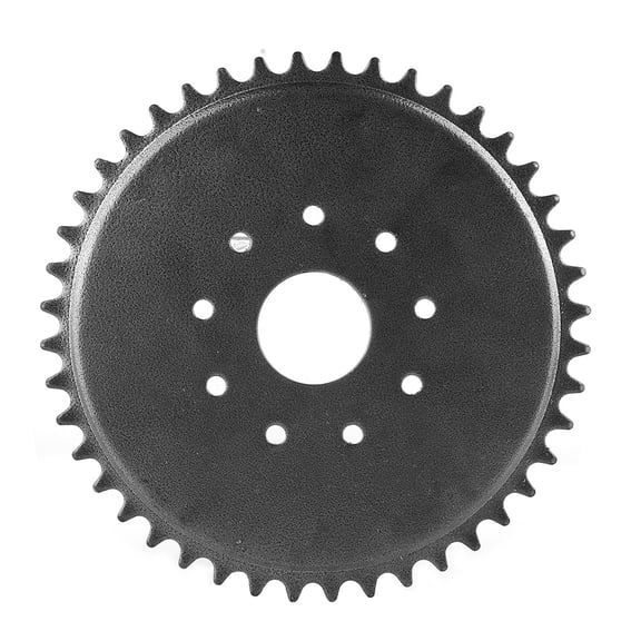 Jadeshay Chain Drive Sprocket, 9 Hole 44 Tooth Chain Sprocket for 49cc 66cc 80cc Engine Motorized Bicycle Electric Bicycle Modification Accessories