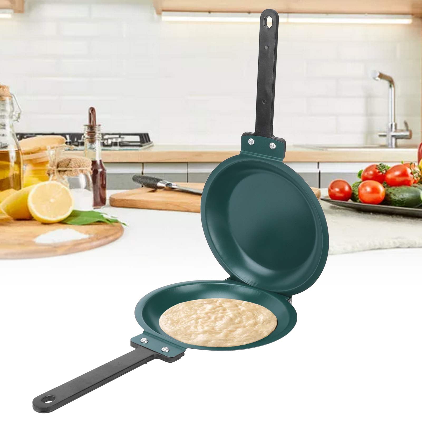 Gotham Steel Nonstick Double Side Frying Pan Pancake Maker