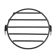 thumbnail image 1 of Jadeshay Parrilla de Faro 6.5in Montaje Lateral de Motocicleta Máscara de Cubierta de Parrilla Redonda para Cruiser Chopper Cafe Racer(#1(Stripes)), 1 of 8