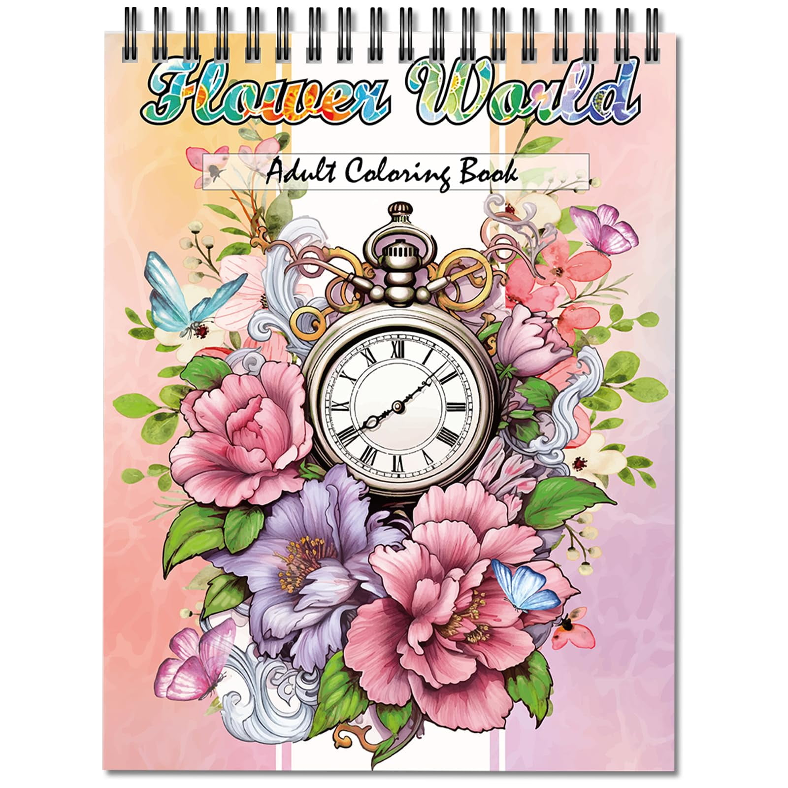 Adult Coloring Book Set,Spiral Bound Coloring Book for Adults Adult Coloring Book Set,Spiral Bound Coloring Book for Adults