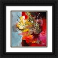 thumbnail image 1 of Jadis 12x12 Black Ornate Wood Framed with Double Matting Museum Art Print Titled - Mozart, 1 of 4