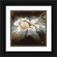 thumbnail image 1 of Jadis 15x15 Black Ornate Wood Framed with Double Matting Museum Art Print Titled - Fleur d etoile II, 1 of 4