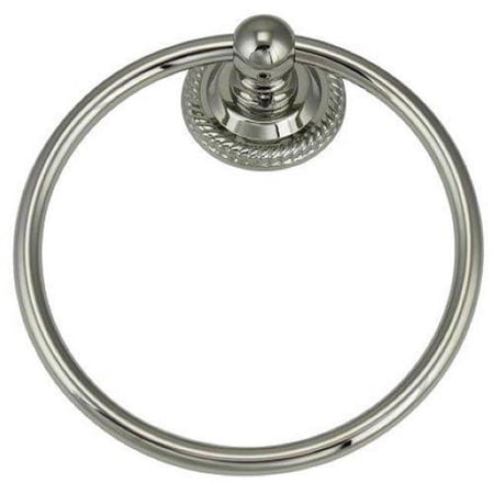 Jado 95-016150.150 Wynd 816 Towel Ring, Platinum Nickel