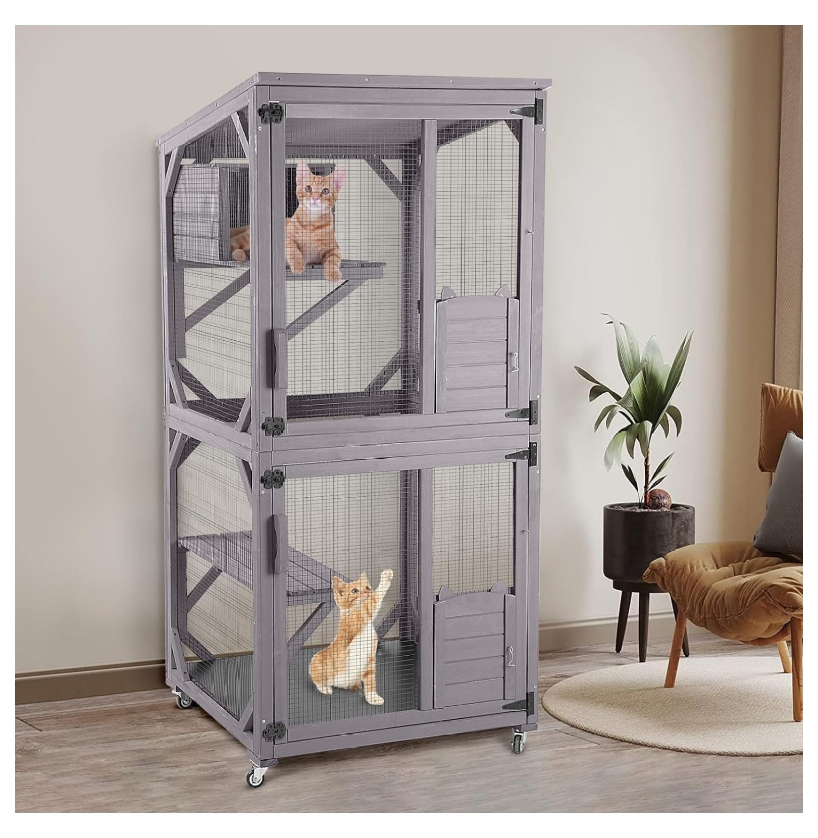 Kitty Compound Playhouse For Cats Outback Jack Kitty Compound Cat ...