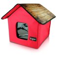 Jadona New 2024 Indoor/Outdoor Foldable Pet House for Cats and Small