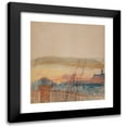thumbnail image 1 of Jadwiga Gałęzowska 15x16 Black Modern Framed Museum Art Print Titled - Landscape (1940s), 1 of 5