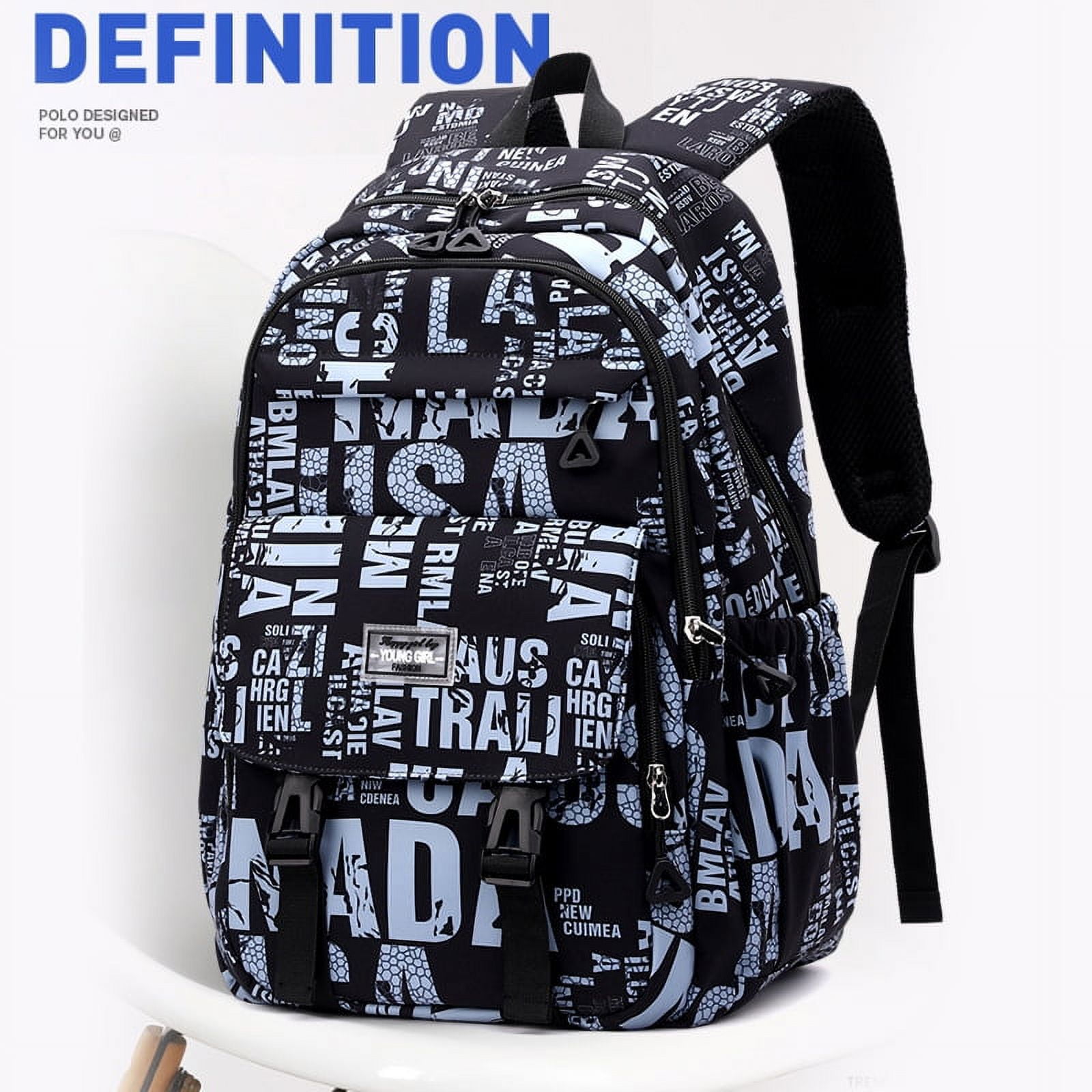 Bts Bag - Galaxy Bag - Blue Patterned Bts Bag - Junior Bag - School Bag-Signed  Bag-Group