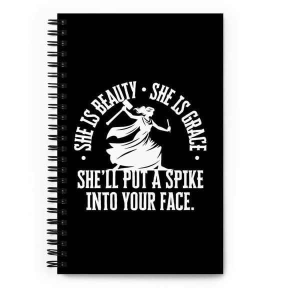 Jael Judges 4 Spiral Notebook | Journal For Bible Study | Funny Christian Gift For Her