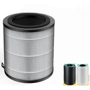 Jafanda Air Purifier JF100 Replacement Filter, 3-in-1 True HEPA & Activated Carbon Filters 1 Pack