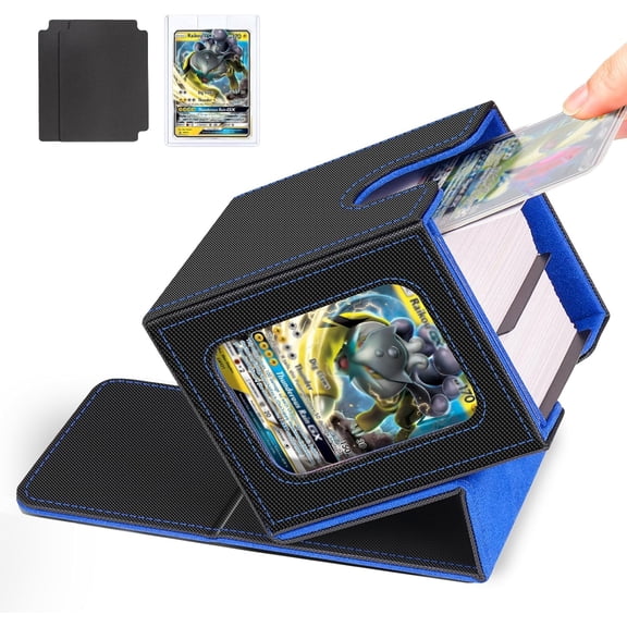 UAONO Card Deck Box for MTG Commander, Fits 100 Double-Sleeved Cards ...