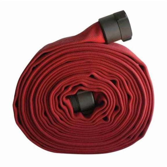 Kuriyama Fire Hose,50 ft,Red,Polyester G52H25HDR50N