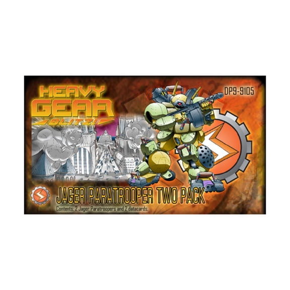Dream Pod 9 Jager Paratrooper Two Pack New