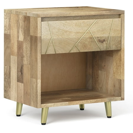 Simpli Home - Jager Bedside Table - Natural