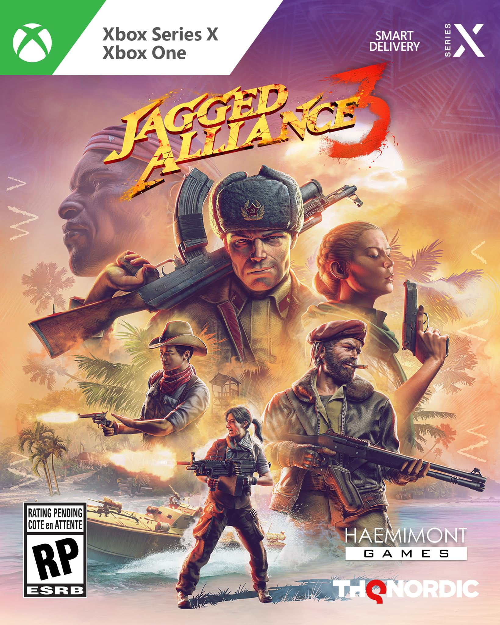 Jagged Alliance 3 For Xbox Series X | Tactical Turn-Based Combat & Online Co-Op – Strategy Game