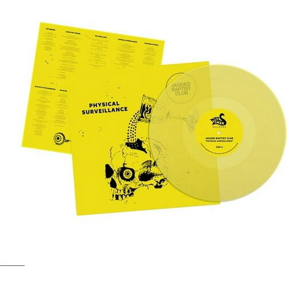 Jagged Baptist Club - Physical Surveillance - Transparent Yellow - Music & Performance - Vinyl